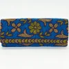 Oliphant Beaded Clutch- Regent Blue Gold