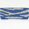Oliphant Beaded Clutch- Singita Blue White