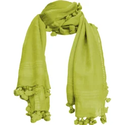 Oliphant Citron Tassel Scarf