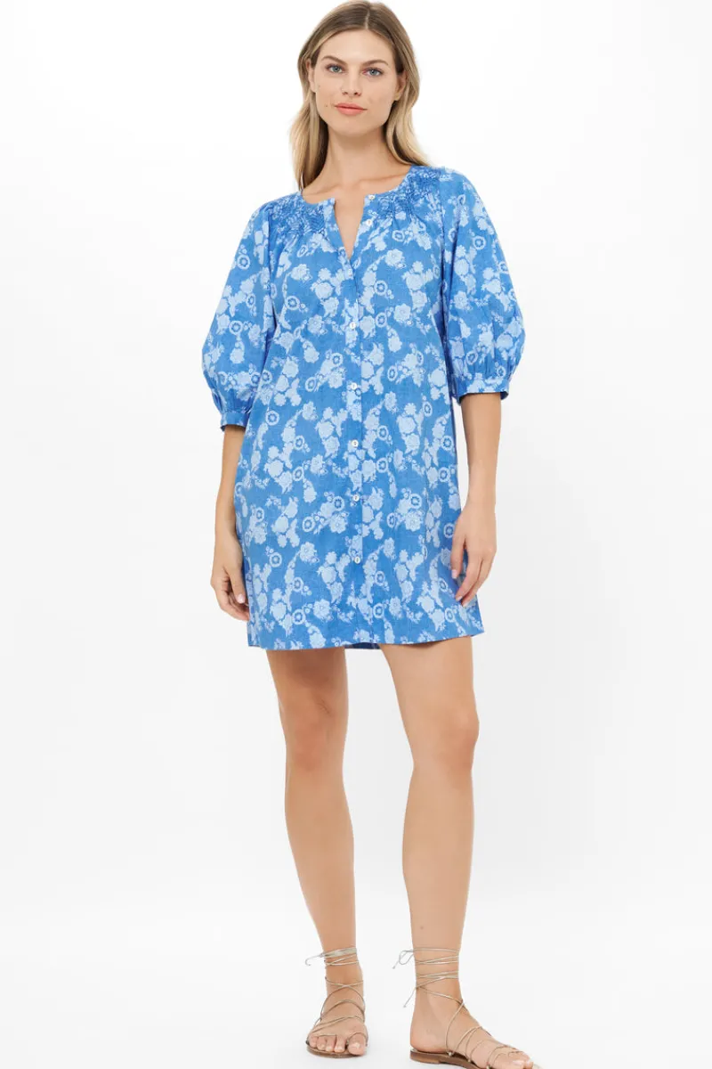 Oliphant Embroidered Button Mini- Pretoria Navy
