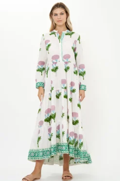 Oliphant Mandarin Maxi- Bloom Lilac