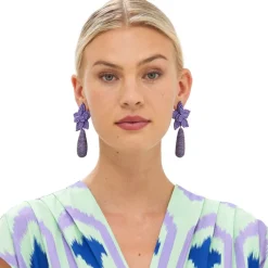 Oliphant Marbella Earrings- Lavender