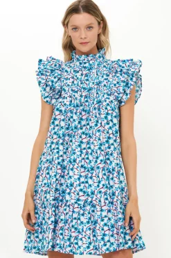 Oliphant Pintuck Ruffle Mini- Lingon Wine