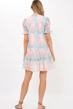 Oliphant Smocked Drop Mini- Samode Green